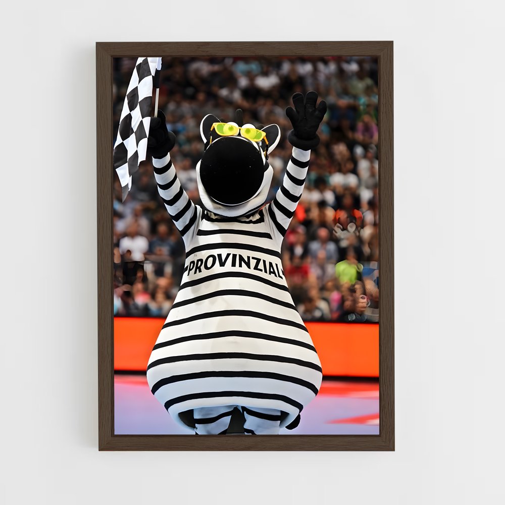 Poster Mascotte Stylée – affiche Handball (vue 5)